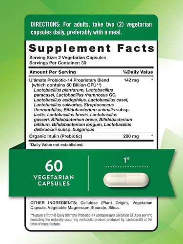 Probiotic 50 Billion CFU