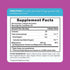 Supplement Facts panel detailing NT Magnesium 60 Gummies.