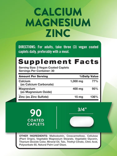 Calcium Magnesium Zinc