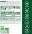 Supplement Facts panel for Melatonin 10 mg 2 oz liquid.