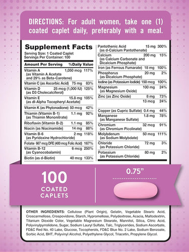 Multivitamin For Women
