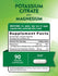 Potassium Citrate plus Magnesium