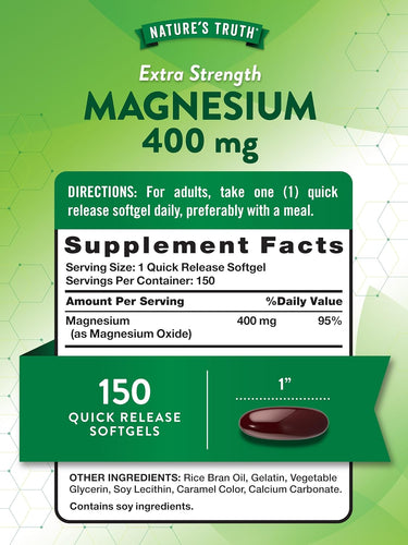 Óxido de Magnesio 400mg
