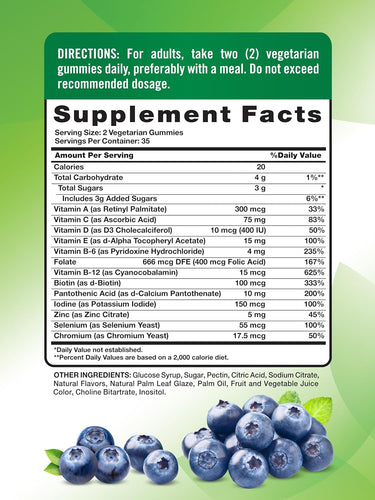 Men's Multivitamin with B-12, D3, Zinc
