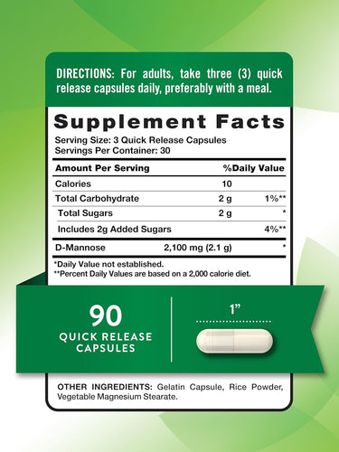 D-Mannose 2100 mg