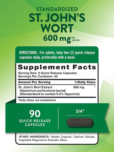 St John's Wort 600 mg