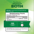 NT Biotin 10,000 mcg, 120 fast dissolve tablets in a bottle.