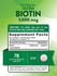 Biotin 5000 mcg