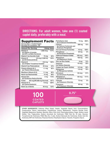 Multivitaminas para mujeres