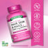 Hair, Skin, Nails bottle with icons indicating Non-GMO, Gluten Free, Dairy Free, No Artificial Flavors/Sweeteners.