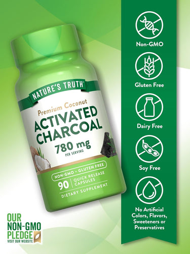 Carbón Activado 780 mg