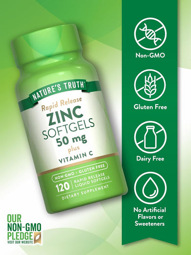 Zinc 50 mg with Vitamin C
