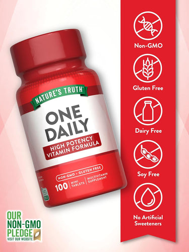 One Daily Women's and Men's Essential Multivitamin