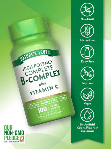 Vitamin B-Complex Complete with Vitamin C