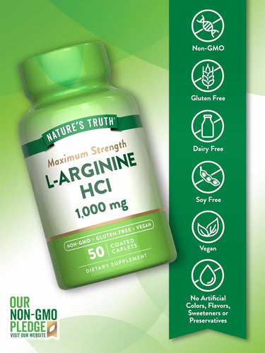 L-Arginine HCL 1000 mg