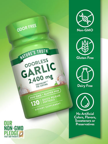 Odorless Garlic 2400 mg