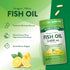 Nature's Truth Omega-3 Fish Oil 2400 mg with natural lemon flavor, includes 120 quick release softgels and 20% more free.