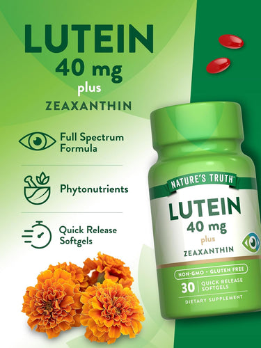 Lutein 40 mg with Zeaxanthin