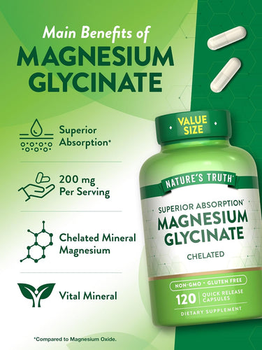 Magnesium Glycinate 200 mg