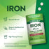 Product highlights graphic stating Essential Mineral, Supports Red Blood Cell Production†, High Potency Formula.