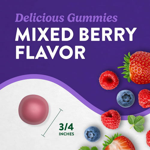 Zinc 50mg Gummies (Delicious Mixed Berry)