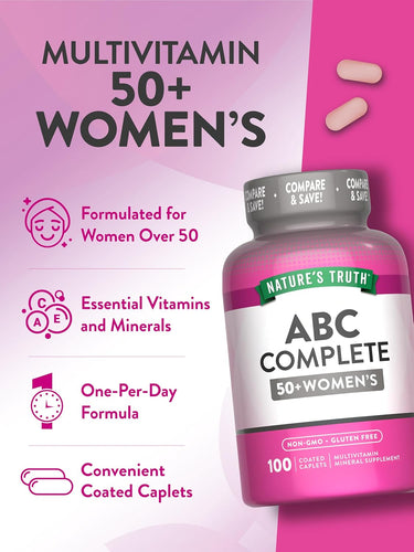 Multivitamin For Women 50 Plus