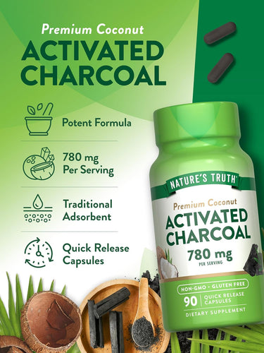 Carbón Activado 780 mg