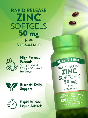 Zinc 50 mg con Vitamina C