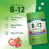 Fast Dissolve B-12, 2500 MCG with Folic Acid. Natural berry flavor; 60 tablets. Non-GMO, gluten-free, vegan formula.