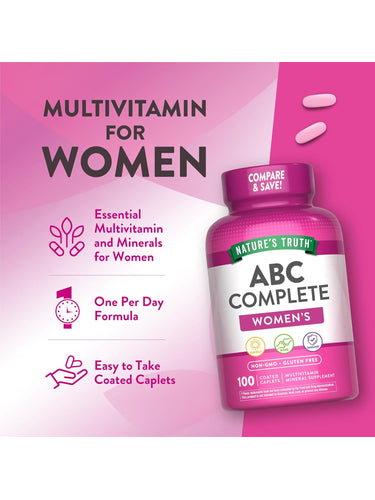 Multivitaminas para mujeres