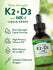 Vitamin D3 + K2 Liquid Drops