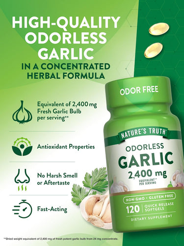 Odorless Garlic 2400 mg