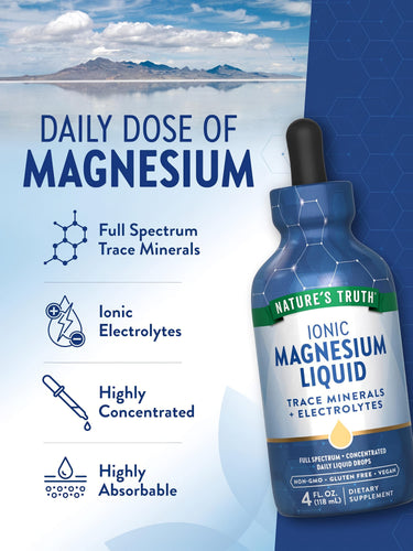 Gocce di Magnesio Ionico Liquido