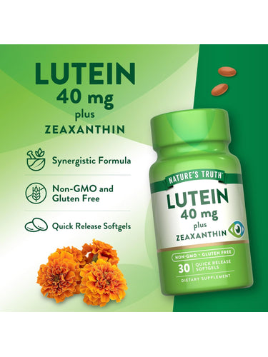 Lutein 40 mg with Zeaxanthin