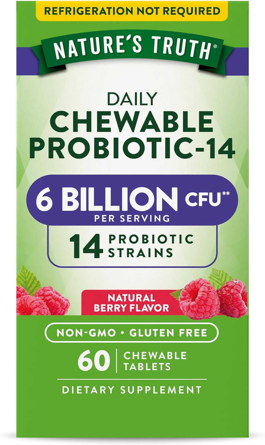 Probiotic 6 Billion CFU | Chewables