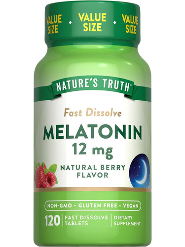 Melatonin 12 mg | Maximum Strength