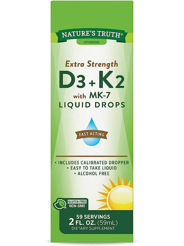Vitamin D3 + K2 Liquid Drops