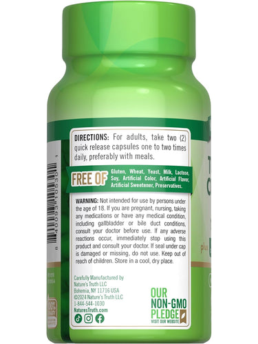 Turmeric Curcumin 1500 mg Complex with Black Pepper