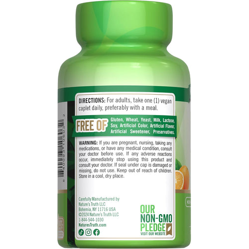 NT C 1000 mg with RH, 100 tablets per bottle, displayed in packaging.