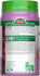 Melatonin Gummies bottle with icons indicating gluten, wheat, yeast, milk, lactose, soy, and artificial sweetener free; Non-GMO.