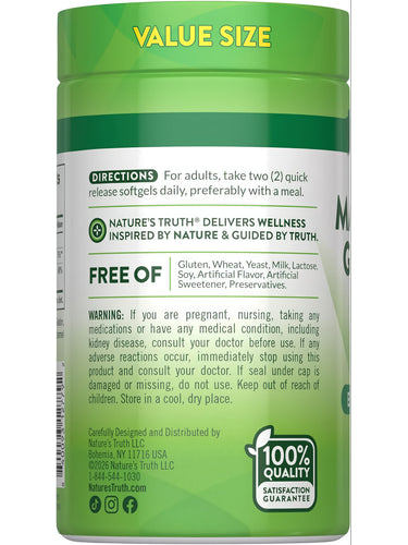 Magnesio Glicinato 250mg | 120 Softgel
