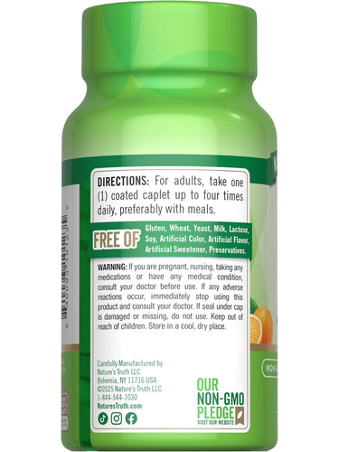 Vitamin C 500mg with Bioflavonoids, Rose Hips