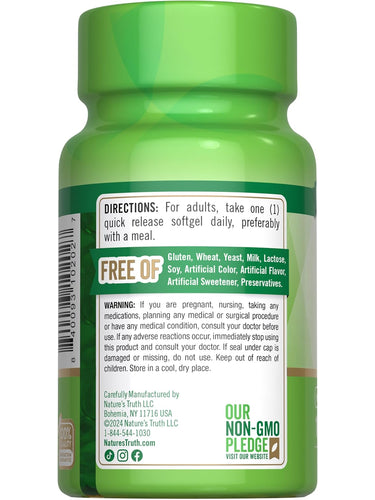 Vitamin E 400 IU (180 mg)