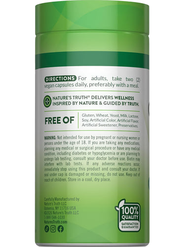Ceylon Cinnamon 2500 mg plus Biotin, Chromium