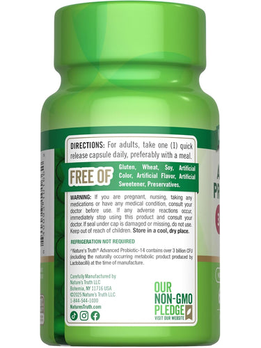 Probiotics 3 Billion CFU | 60 Capsules