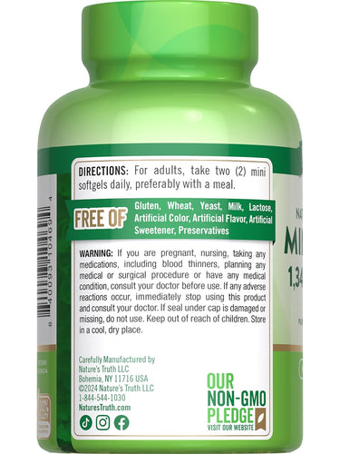 Mini Omega 3 Fish Oil 1340 mg | Lemon Flavor