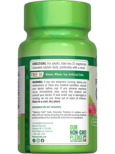 Probiotic 6 Billion CFU | Chewables