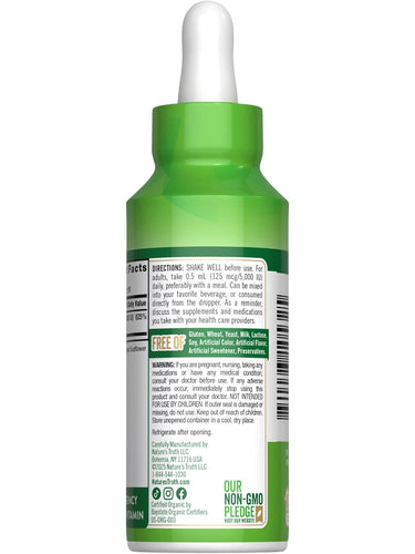 Vitamin D3 5000 IU (125 mcg) Liquid