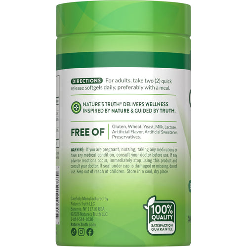 NT Calcium 1,200 mg +D3 5000 IU 100+20 softgels, free of gluten, wheat, milk, lactose. Ensuring 100% quality.