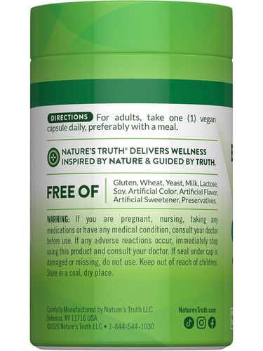 NT Benfotiamine (B-1) 300 mg 60 Capsules bottle.